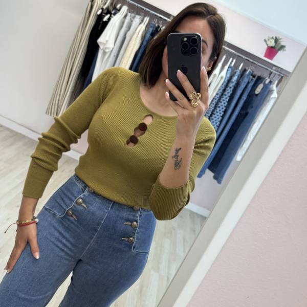 SUETER VERDE ABRTURA